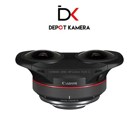 P O New Canon Rf Mm F L Dual Fisheye D Vr Lens Garansi Inter