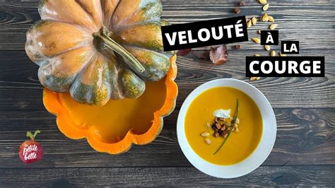 VELOUTÉ À LA COURGE recette potage courge musquée de Provence