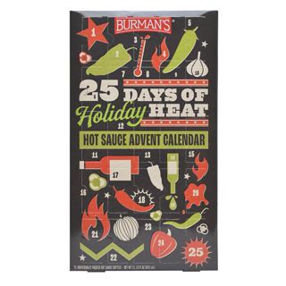 Hot Sauce Advent Calendar Days Of Holiday Heat Aldithings