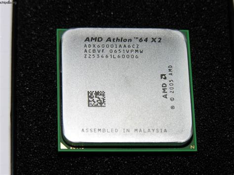 AMD - K8 - Athlon 64 X2 - AMD Athlon 64 X2 6000+ ADX6000IAA6CZ ACBVF ...