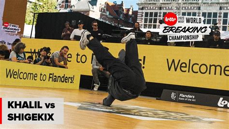 Khalil Vs Shigekix Bboy Round Robin Wdsf World Breaking Champs