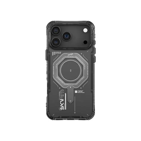 SKINARMA Magma – Mag-Charge Semi-Clear Case for iPhone 17 Pro Max - K
