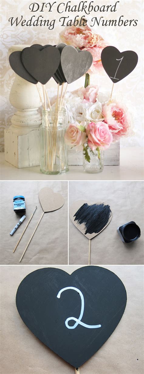 Top 10 DIY Wedding Table Number Ideas with Tutorials ...