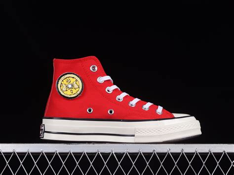 Converse Shoes Black And Red