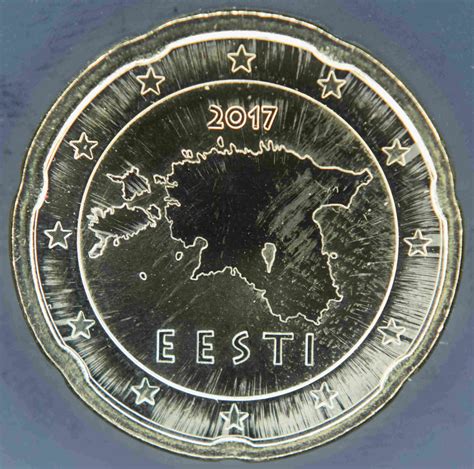 Estonia 20 Cent Coin 2017 Euro Coins Tv The Online Eurocoins Catalogue