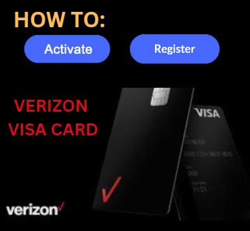 Verizonvisacard Syf How To Activate And Register The Verizon