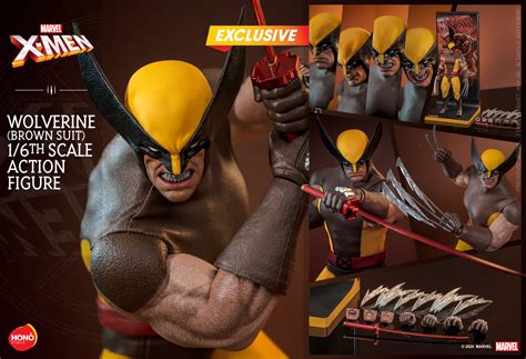 Hono Studio HS X Men Wolverine Brown Suit Hot Toys Complete Checklist