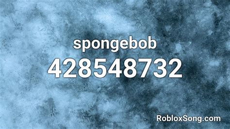 Roblox Image Ids Spongebob