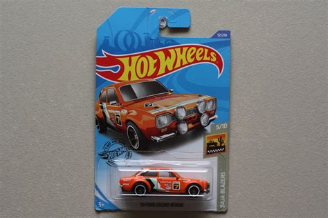 Hot Wheels Baja Blazers Ford Escort Rs Orange