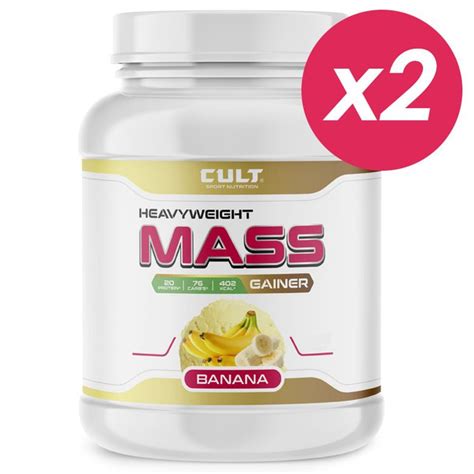 Гейнер для набора веса, массы, углеводы Cult 100% Pure Mass Gainer 6000 ...