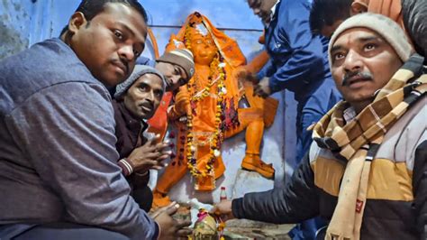 Prayers Offered To Lord Hanuman In Reopened Sambhal Temple