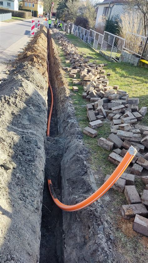 Glasfaserausbau Hat Begonnen Temnitztal