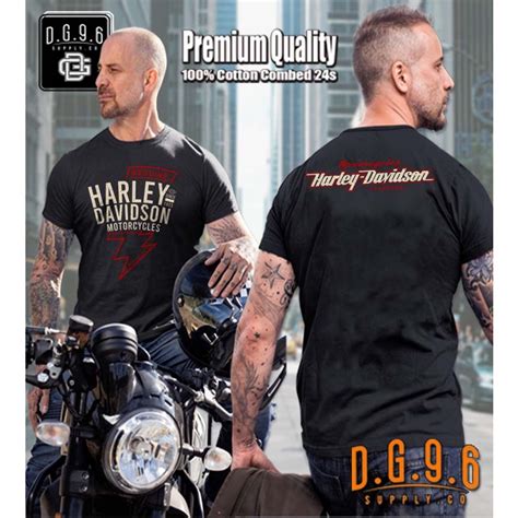 Jual Kaos Motor Bikers Harley Kaos Motor Custom Genuin Power Engine