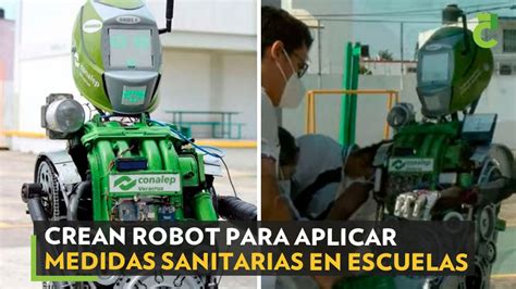 Crean Robot Para Aplicar Medidas Sanitarias En Escuelas