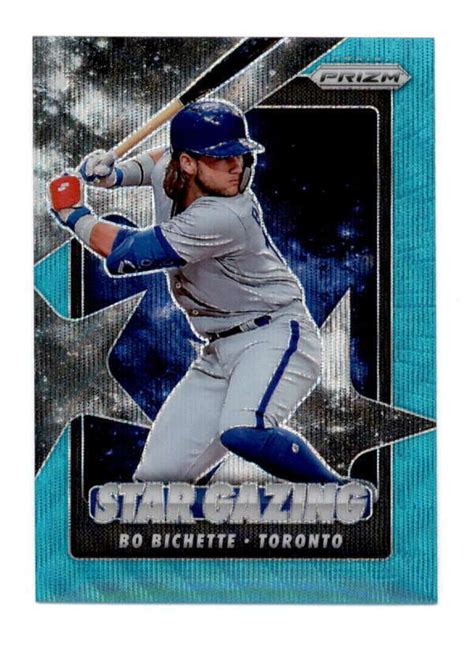 BO BICHETTE 2020 PANINI PRIZM SG 6 STAR GAZING TEAL WAVE PRIZM BF1907