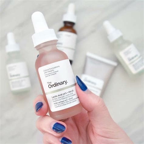 Review The Ordinary Lactic Acid 10% + HA 2% - Mint Cosmetics - Save The ...