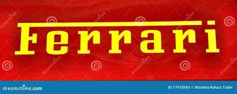 Ferrari Logo Editorial Stock Photo Image 17910543