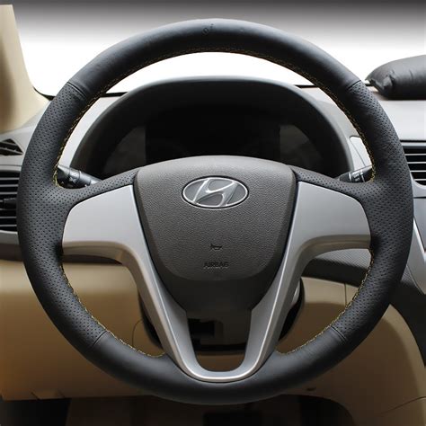 Кожаный руль на Солярис (покупка у китайских производителей) — Hyundai ...