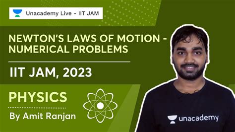 IIT JAM 2023 Newton S Laws Of Motion Numerical Problems IIT