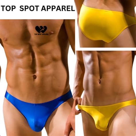 Men S Underwear Sexy PACKS Bikini Low Rise Micro Briefs Comfortable Underwear EBay