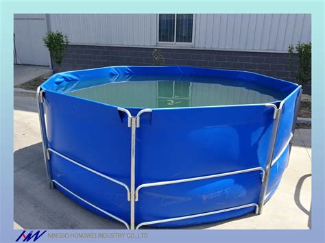 L Tarpaulin Fish Pond Shrimp Aquaculture Fish Pond Storage Tank