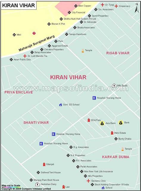 kiran vihar map