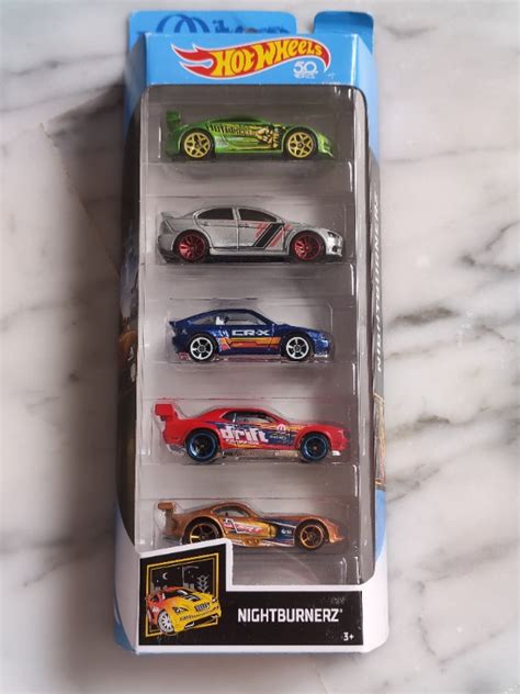 Hot Wheels Nightburnerz Pack Hobbies Toys Toys Games On Carousell