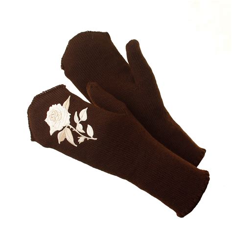 Варежки женские - Дмитровский трикотаж