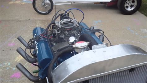 390 Early Cadillac Engine Running Hot Rat Traditional Rod Custom Vcyde