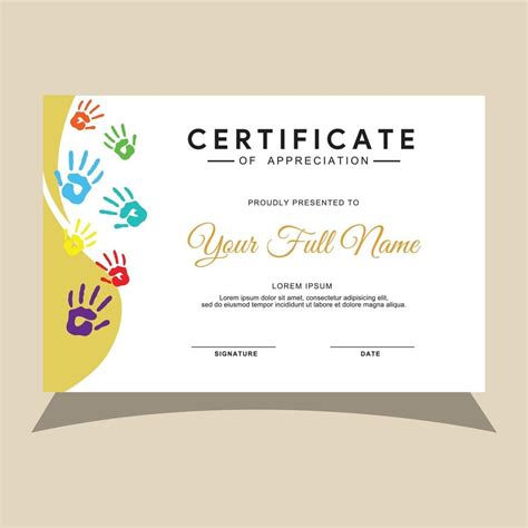 Free Printable Certificate Border Templates Kaesg Blog