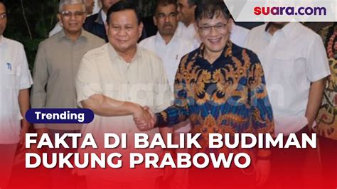 Fakta Di Balik Budiman Sudjatmiko Dukung Prabowo Bakal Jadi Cawapres