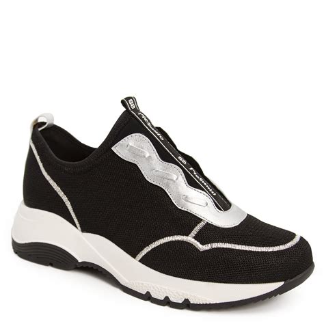 Купить Кроссовки PieSanto 210757 черный/серебро | Интернет-магазин VIERRAS