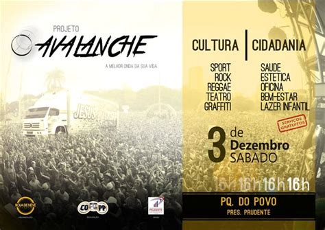 Projeto Avalanche Oferece Diversas Atividades Gratuitas No Parque Do