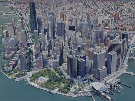 New York City Manhattan Usa 3d Model 2022 3d Cad Browser