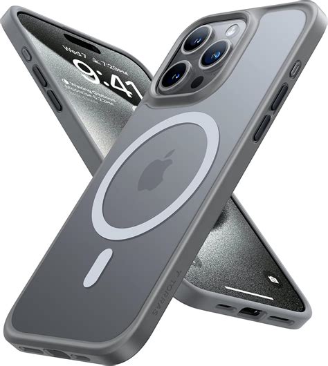 Amazon.com: TORRAS Magnetic Guardian Designed for iPhone 15 Pro Max ...