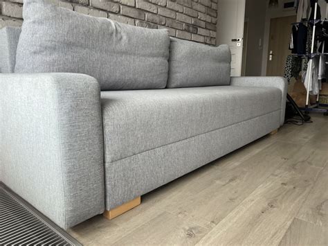 Sofa Kanapa Szara Rozkladana Z Pojemnikiem Ikea Gralviken Gda Sk Jasie