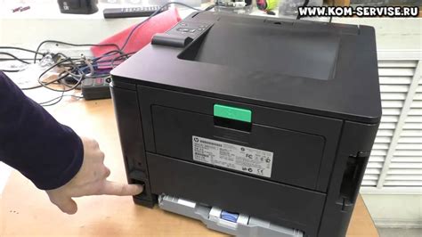 Как вытащить картридж из принтера HP LJ 400 / M401 / M425. Как вставить ...