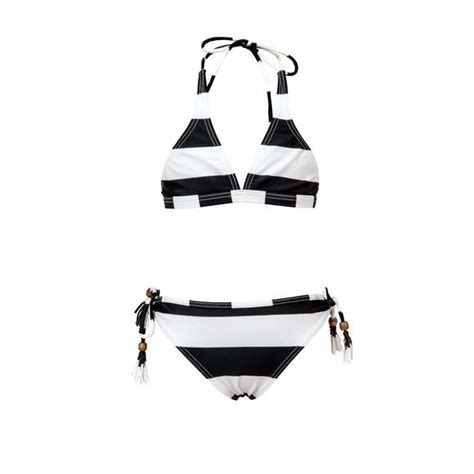 Swim Blackwhite Stripe Classic Bikini Poshmark