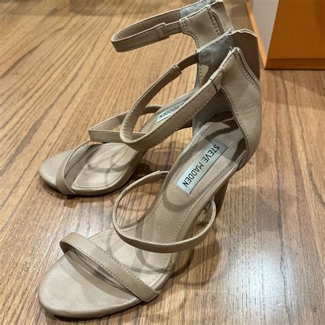 Steve Madden Nude Heels Size Depop