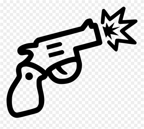 Gun Svg Icon Free - Gun Icon Png Clipart (#2149619) - PinClipart