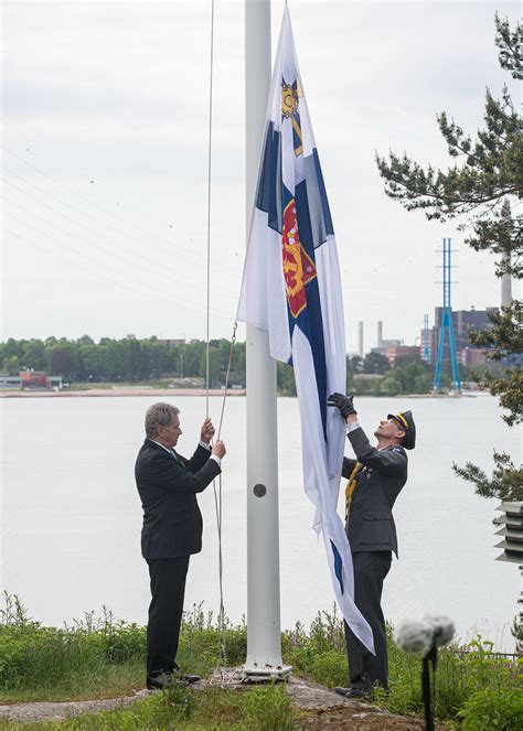 Flag Day of the Finnish Defence Forces Celebrated Honorably Under COVID