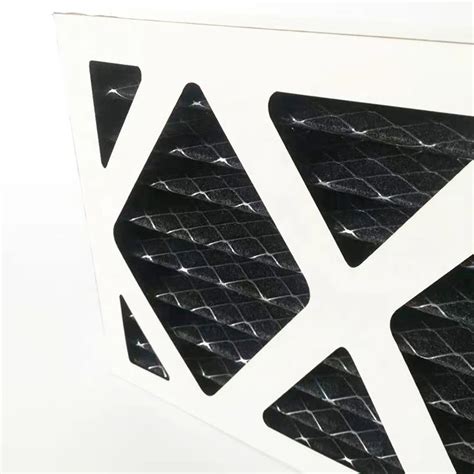 Buy Cardboard Frame Pleated Activated Charcoal Fiber Media Active