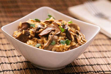 Duck Mushroom And Red Wine Risotto