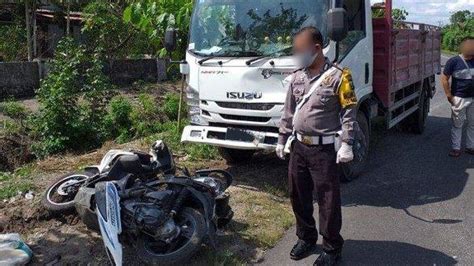 Kecelakaan Maut Pukul 06 30 Wib Motor Vs Truk Boks Seorang Wanita