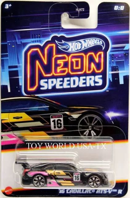 HOT WHEELS Neon Speeders Series Cadillac ATS V R EUR PicClick FR
