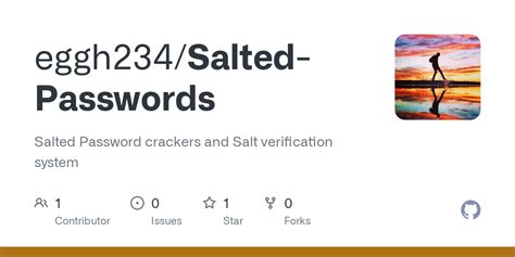 Github Eggh Salted Passwords Salted Password Crackers And Salt