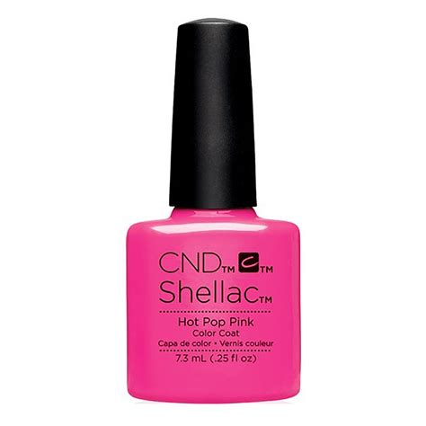 CND Shellac Hot Pop Pink 0 25 Fl Oz 7 3ml 91985