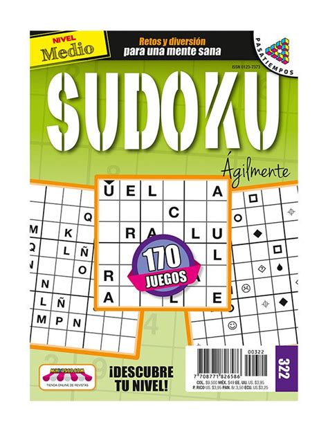 Ágilmente Sudoku Nivel Medio Revista Bimestral Mi Kyosco Kyosco