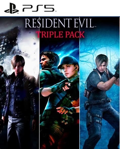 3 Juegos En 1 Resident Evil Triple Pack 456 Ps5 Juegos Digitales Honduras Venta De Juegos