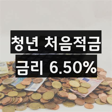 신한은행 청년 처음적금 후기 고금리 적금 추천